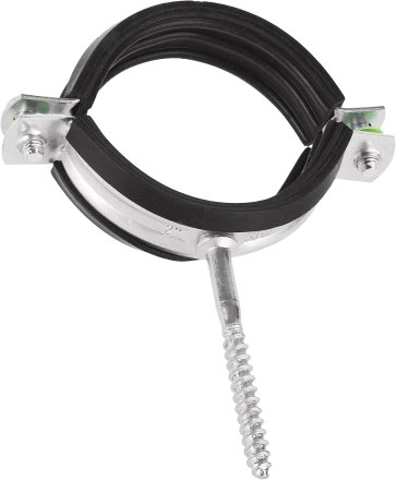 Хомуты трубные с шурупом карточка серия ЭКСПЕРТ купить в Надыме