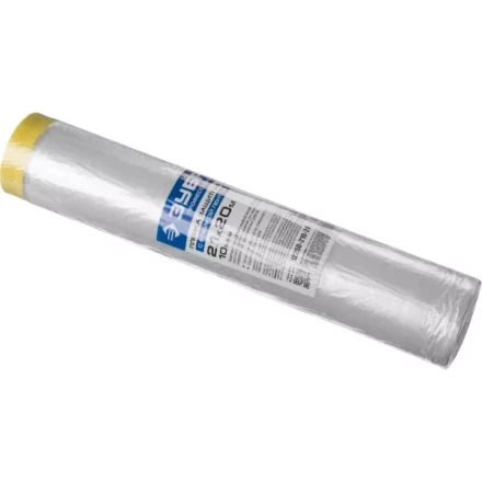 Пленка ЗУБР "ПРОФЕССИОНАЛ" защитная с клейкой лентой, HDPE, 10мкм, 2,1х20м 12250-210-20 купить в Надыме