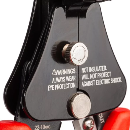 Полуавтоматический стриппер КВТ WS-03 для снятия изоляции с проводов 0.5–6.0 мм с функцией опрессовки и модулем резки CutPro (101542) купить в Надыме