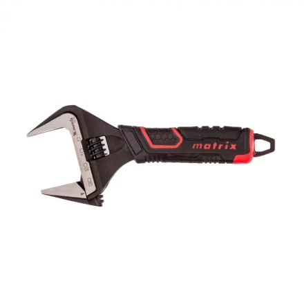 Ключ разводной Matrix тонкие губки фосфатированный двухкомпонентная рукоятка 150 мм 15576 купить в Надыме