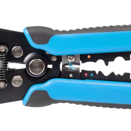 Автоматический многофункциональный стриппер КВТ WS-17 для снятия изоляции с проводов 0.05–10 мм(84418) купить в Надыме