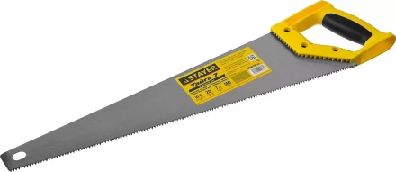 Ножовка универсальная (пила) "Тайга-7", 500мм,7TPI, закаленный зуб, рез вдоль и поперек волокон, для средн заготовок, фанеры, ДСП,МДФ, STAYER 15050-50_z02 купить в Надыме