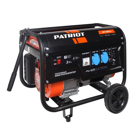 Генератор бензиновый PATRIOT GP 3810 L купить в Надыме
