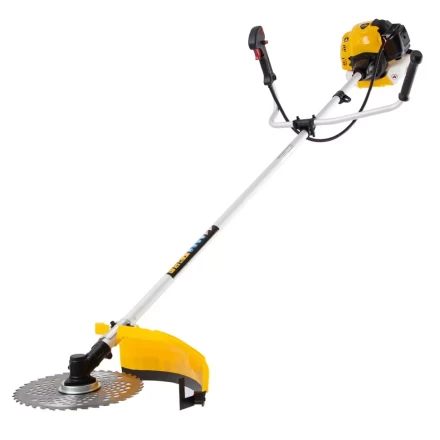 Триммер бензиновый DTL-33, 33 см3, неразъемная штанга, состоит из 2 частей Denzel 96261 купить в Надыме