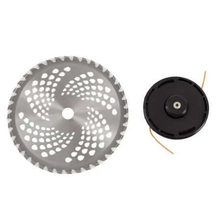 Триммер бензиновый DTL-33, 33 см3, неразъемная штанга, состоит из 2 частей Denzel 96261 купить в Надыме