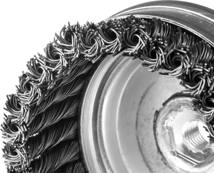 ЗУБР "ПРОФЕССИОНАЛ". Щетка чашечная усиленная для УШМ, плетеные пучки стальной проволоки 0,8мм, 100ммхМ14 35271-100_z02 купить в Надыме