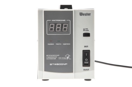 Стабилизатор напряжения WESTER STW500NP купить в Надыме