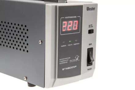 Стабилизатор напряжения WESTER STW500NP купить в Надыме