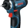 Аккумуляторный шуруповерт BOSCH GSR 10.8-LI (0.601.992.906) купить в Надыме