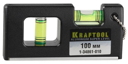 Уровень KRAFTOOL &quot;PRO&quot; &quot;МИНИ&quot; с магнитом, 2 ампулы, 100мм 1-34861-010 купить в Надыме