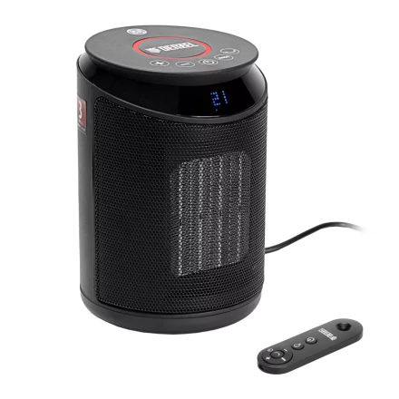 Тепловентилятор электрический керамический Denzel DTFC-2000, пульт, 3 режима, вентилятор, нагрев 1000/2000 Вт 96419 купить в Надыме