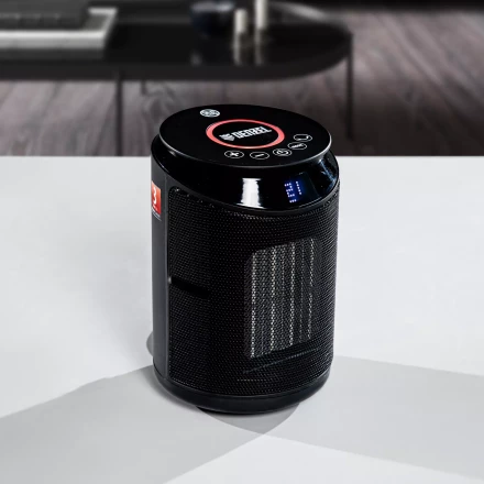 Тепловентилятор электрический керамический Denzel DTFC-2000, пульт, 3 режима, вентилятор, нагрев 1000/2000 Вт 96419 купить в Надыме