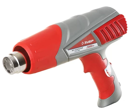 Фен ЗУБР, электр регулировка t, 3 режима работы, керам изолятор, 2000Вт ЗТФ-2000 купить в Надыме