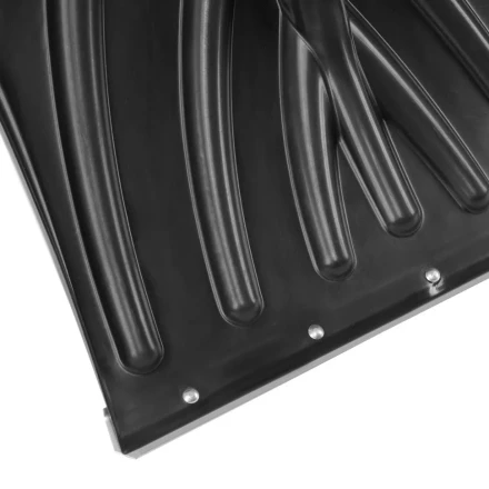 Лопата для уборки снега пластиковая, 450х325х1370 мм, стальной черенок, Palisad 61660 купить в Надыме