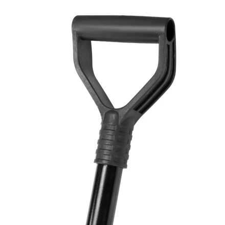 Лопата для уборки снега пластиковая, 450х325х1370 мм, стальной черенок, Palisad 61660 купить в Надыме