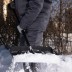 Лопата для уборки снега пластиковая, 450х325х1370 мм, стальной черенок, Palisad 61660 купить в Надыме