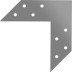 ЗУБР УС-2.0, 120 x 120 x 35 x 2 мм, угловой соединитель (31044-120) купить в Надыме