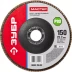 Круг шлифовальный ЗУБР "МАСТЕР" лепестковый торцевой, зерно-электрокорунд нормальный, тип КЛТ 1, P80, 150х22,2мм 36593-150-80 купить в Надыме