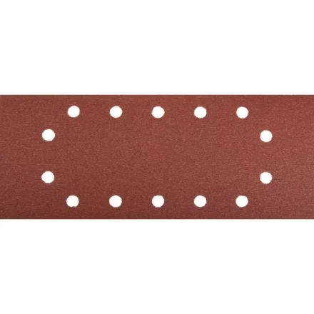 Лист шлифовальный ЗУБР "МАСТЕР", 14 отверстий, для ПШМ на зажимах, Р180, 115х280мм, 5шт 35594-180 купить в Надыме