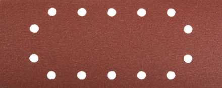 Лист шлифовальный ЗУБР "МАСТЕР", 14 отверстий, для ПШМ на зажимах, Р180, 115х280мм, 5шт 35594-180 купить в Надыме