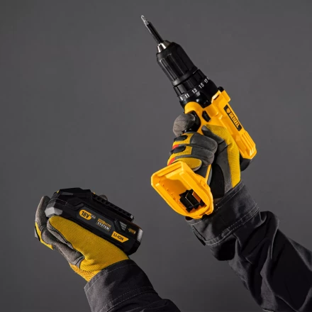 Батарея аккумуляторная Denzel B-18-2.0, Li-Ion, 18 В, 2,0 Ач 28435 купить в Надыме