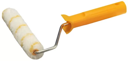 Мини-валик GIRPAINT ПОЛИАКРИЛ малярный в сборе, ворс 10мм, бюгель 6мм, 15х160мм, STAYER Master 03-0509-16_z01 купить в Надыме