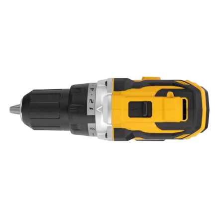 Дрель-шуруповерт аккумуляторная, бесщет.  Denzel 26141 BLDL-18-0 Li-Ion, 18 В купить в Надыме