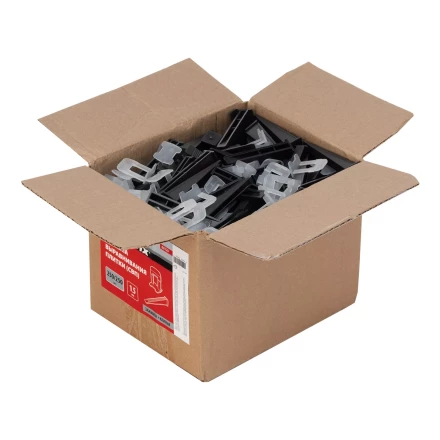 Комплект зажим + клин для системы выравнивания плитки СВП Ворота, 250/250 шт. в коробе Matrix 88120 купить в Надыме