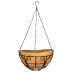 Кашпо подвесное с декором, с кокосовой корзиной, диаметр, 30 см Palisad 690108 купить в Надыме