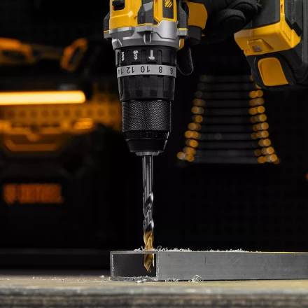 Сверло спиральное по металлу Denzel, 9 x 125 мм, Р6М5, Golden Tip, 718241 купить в Надыме