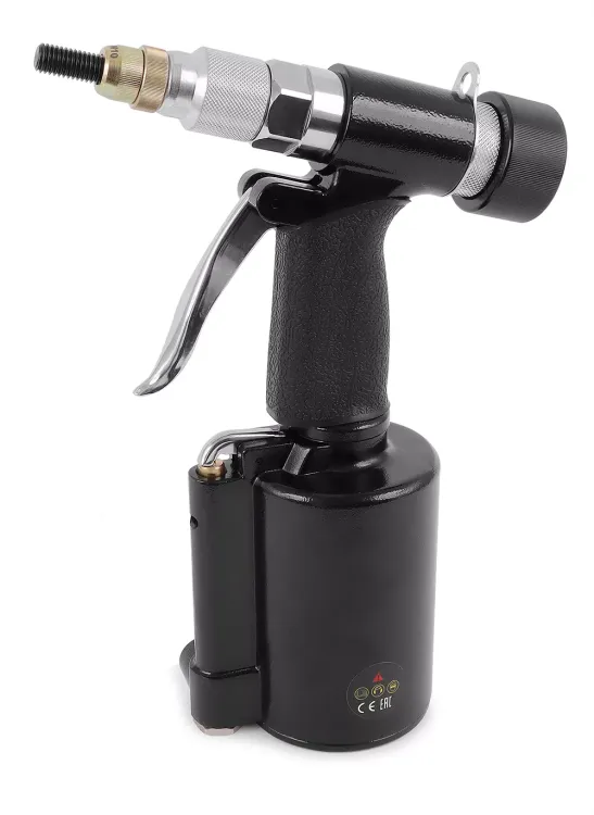 Пневматический резьбовой заклепочник MESSER TP6303F с комплектом для установки заклепок М4, М5, М6, М8, М10 купить в Надыме