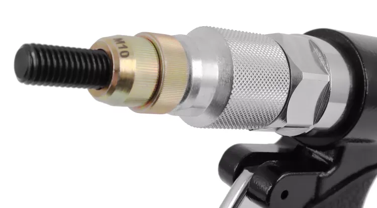 Пневматический резьбовой заклепочник MESSER TP6303F с комплектом для установки заклепок М4, М5, М6, М8, М10 купить в Надыме