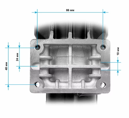 Двигатель алмазного бурения MESSER DM180-1  230мм, 3,2 кВт, 900 об/мин, с PRCD купить в Надыме