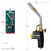 Blue Fire  KF-9000  горелка для МАПП / MAPP газа,  с пъезоподжигом,  на баллон c резьбовым соединением US 1, 2000°C 55510 купить в Надыме