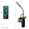 Blue Fire  KF-9000  горелка для МАПП / MAPP газа,  с пъезоподжигом,  на баллон c резьбовым соединением US 1, 2000°C 55510 купить в Надыме