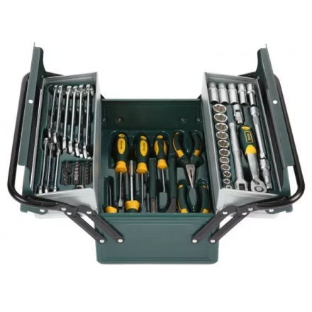 Набор KRAFTOOL "INDUSTRIE" Слесарно-монтажный инструмент, 59 предметов 27978-H59 купить в Надыме