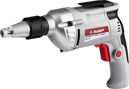 Шуруповерт ЗУБР сетевой, макс. диаметр крепежа 6мм, 0-4000об/мин, патрон HEX 1/4", 730Вт ЗСШ-730 купить в Надыме