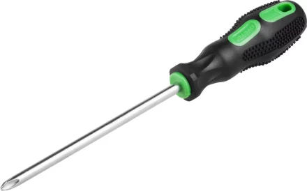 Отвертка URAGAN c двухкомпонентной рукояткой, PH3 x 150мм 25076-3-15_z01 купить в Надыме