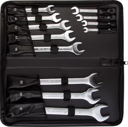 Набор STAYER "PROFESSIONAL": Ключи комбинированные, 6-27мм, 12шт 2-271257-H12 купить в Надыме