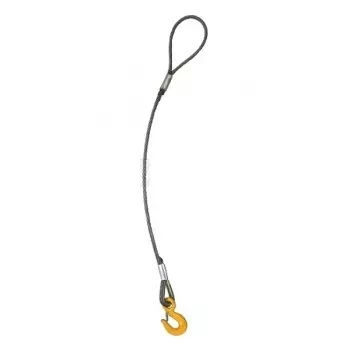 Строп канатный одноветвевой 1СК 6.3 т L=1 м с кч din 7.0 т опрессовка купить в Надыме