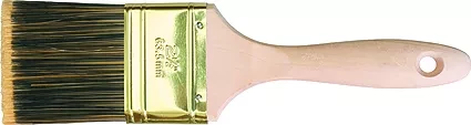 Кисть плоская Golden 2.5" искусственная щетина деревянная ручка / Matrix 83224 купить в Надыме