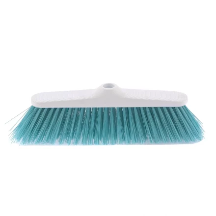 Щетка пластмассовая для подметания пола 270 мм "CLASSIC" без черенка бирюзовая щетина ELFE 93541 купить в Надыме