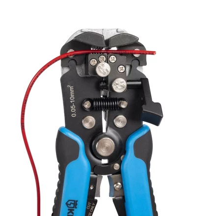 Автоматический многофункциональный стриппер КВТ WS-12 «Ягуар» для снятия изоляции с проводов 0.05–10 мм (69476) купить в Надыме