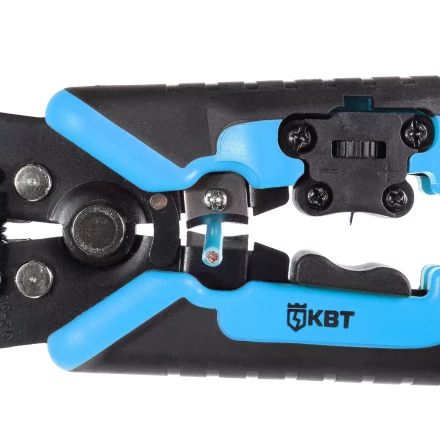 Автоматический многофункциональный стриппер КВТ WS-19 для снятия изоляции с проводов 0.05–10 мм (89424) купить в Надыме