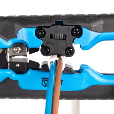 Автоматический многофункциональный стриппер КВТ WS-19 для снятия изоляции с проводов 0.05–10 мм (89424) купить в Надыме