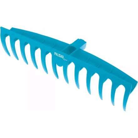 Грабли пластиковые 400 мм 12 плоских зубьев усиленные Palisad 61732 купить в Надыме