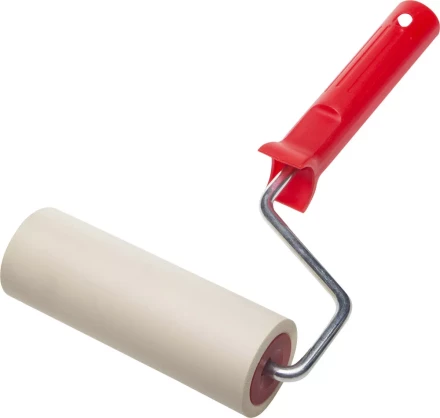 Валик прижимной ЗУБР "ЭКСПЕРТ" в сборе, резиновый, бюгель 8мм, 48x140мм 03922-14 купить в Надыме