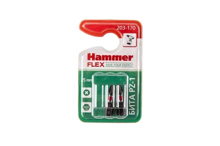 Бита HAMMER PZ1 25мм (2шт) купить в Надыме