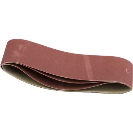 Лента STAYER "MASTER" шлифовальная универсальная бесконечная на тканевой основе, для ЛШМ, P180, 100х610мм, 3шт 35443-180 купить в Надыме