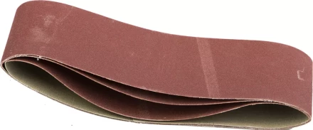 Лента STAYER "MASTER" шлифовальная универсальная бесконечная на тканевой основе, для ЛШМ, P180, 100х610мм, 3шт 35443-180 купить в Надыме